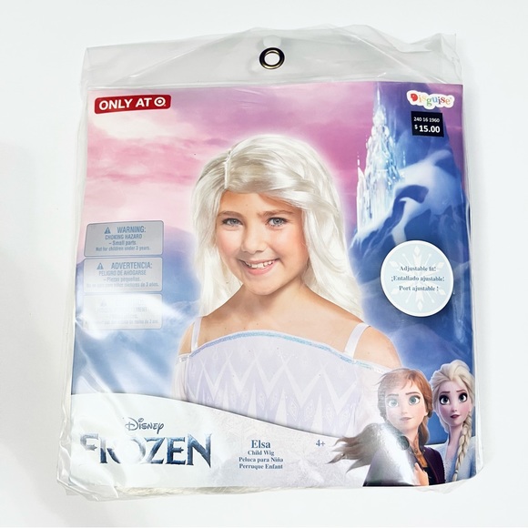 Elsa child wig - Picture 5 of 8